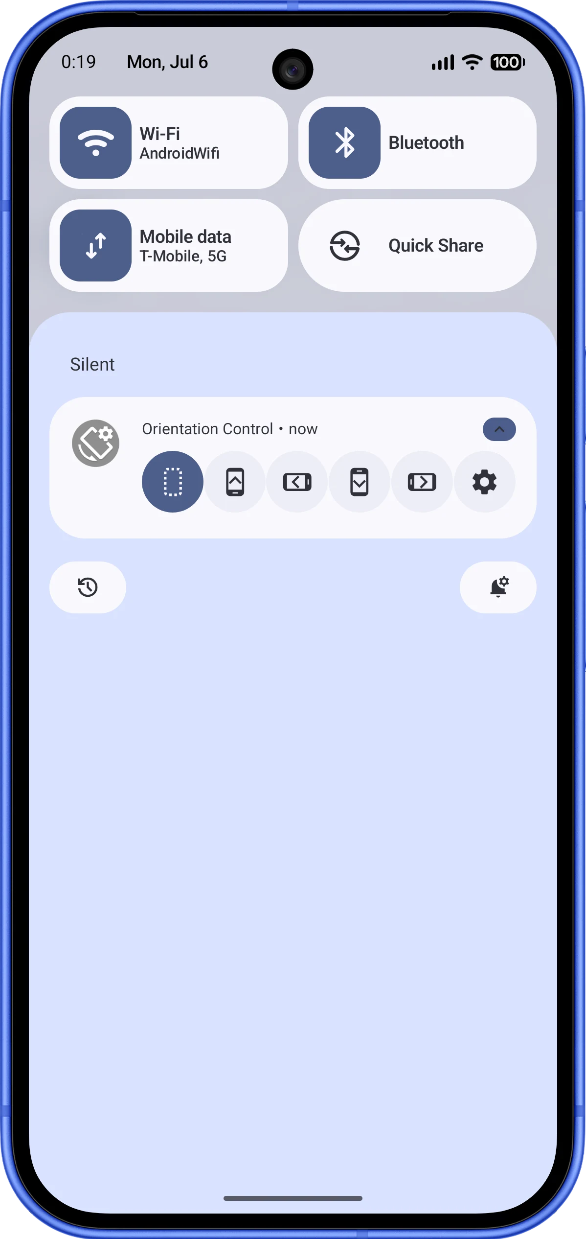 Screen Orientation Control screenshot