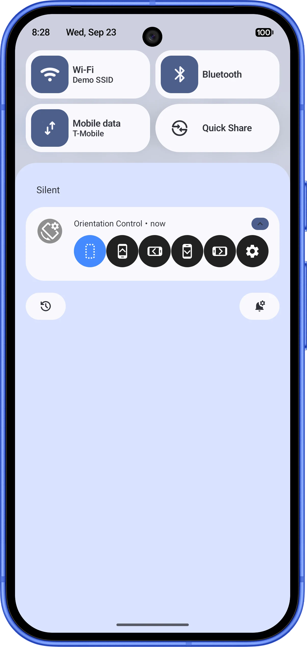 Screen Orientation Control screenshot