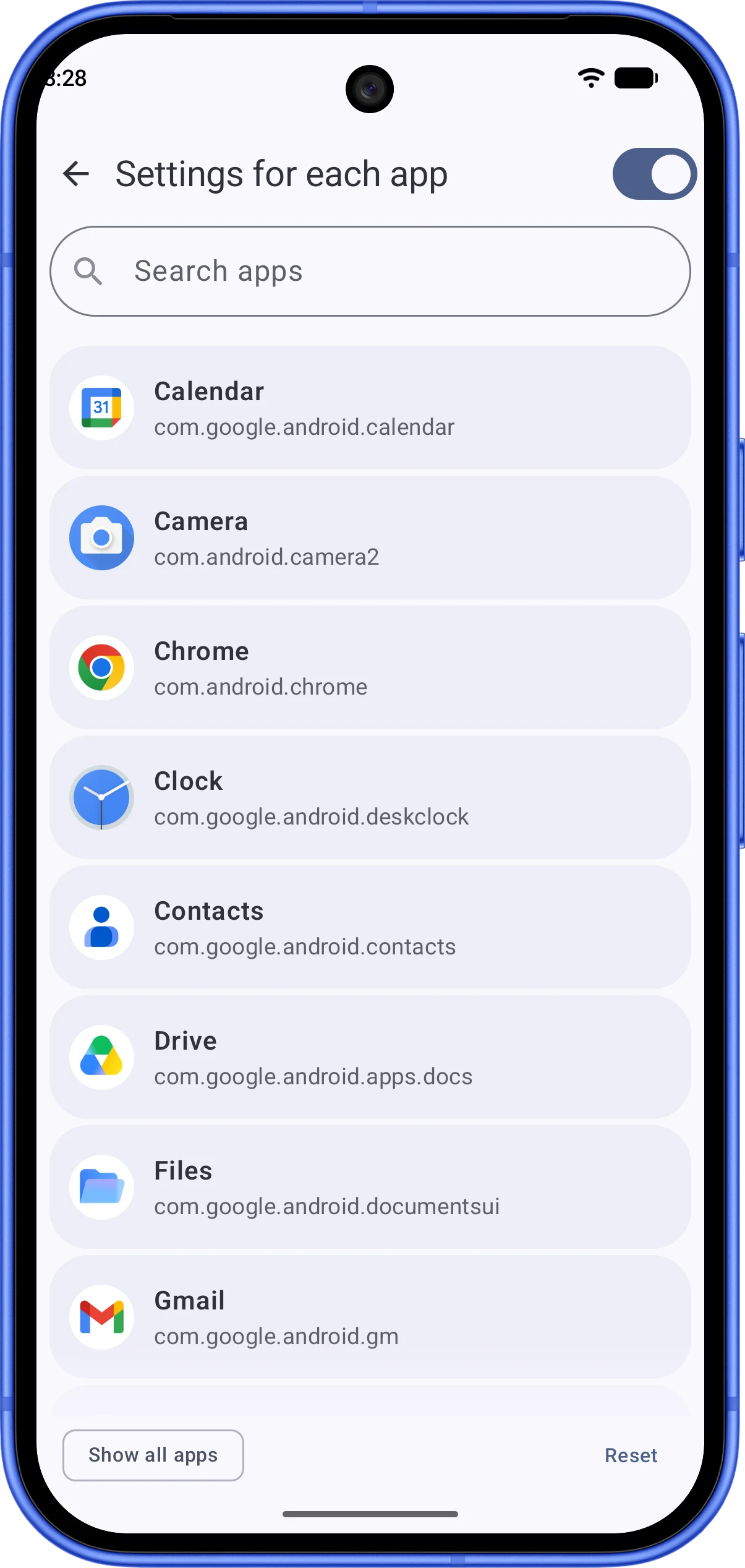 Screen Orientation Control screenshot